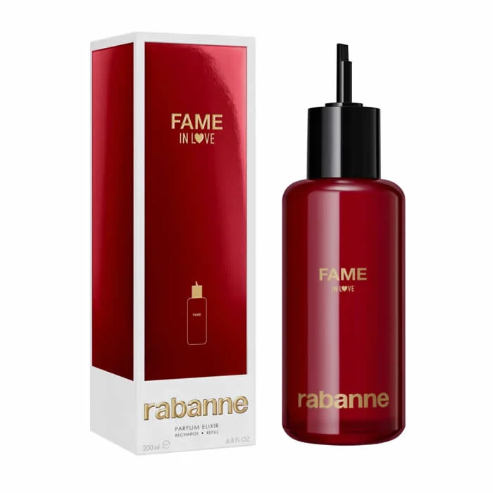 Rabanne Fame In Love Parfum Elixir 200ml Refill - Profumo di Lusso