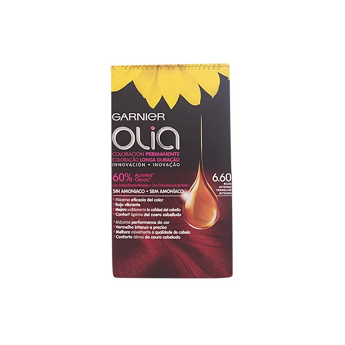 Garnier Olia Permanent Coloring 6,60 Profondo Rosso