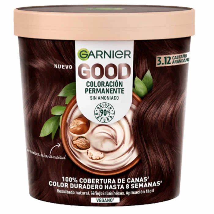 Garnier Good Permanent Hair Color 3.12 Cranberry Brown