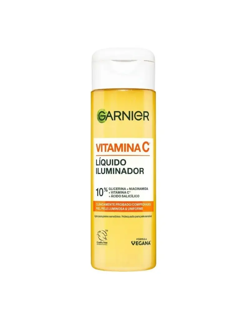 Garnier Vitamina C Líquido Iluminador Piel Lumionosa y Uniforme 120ml