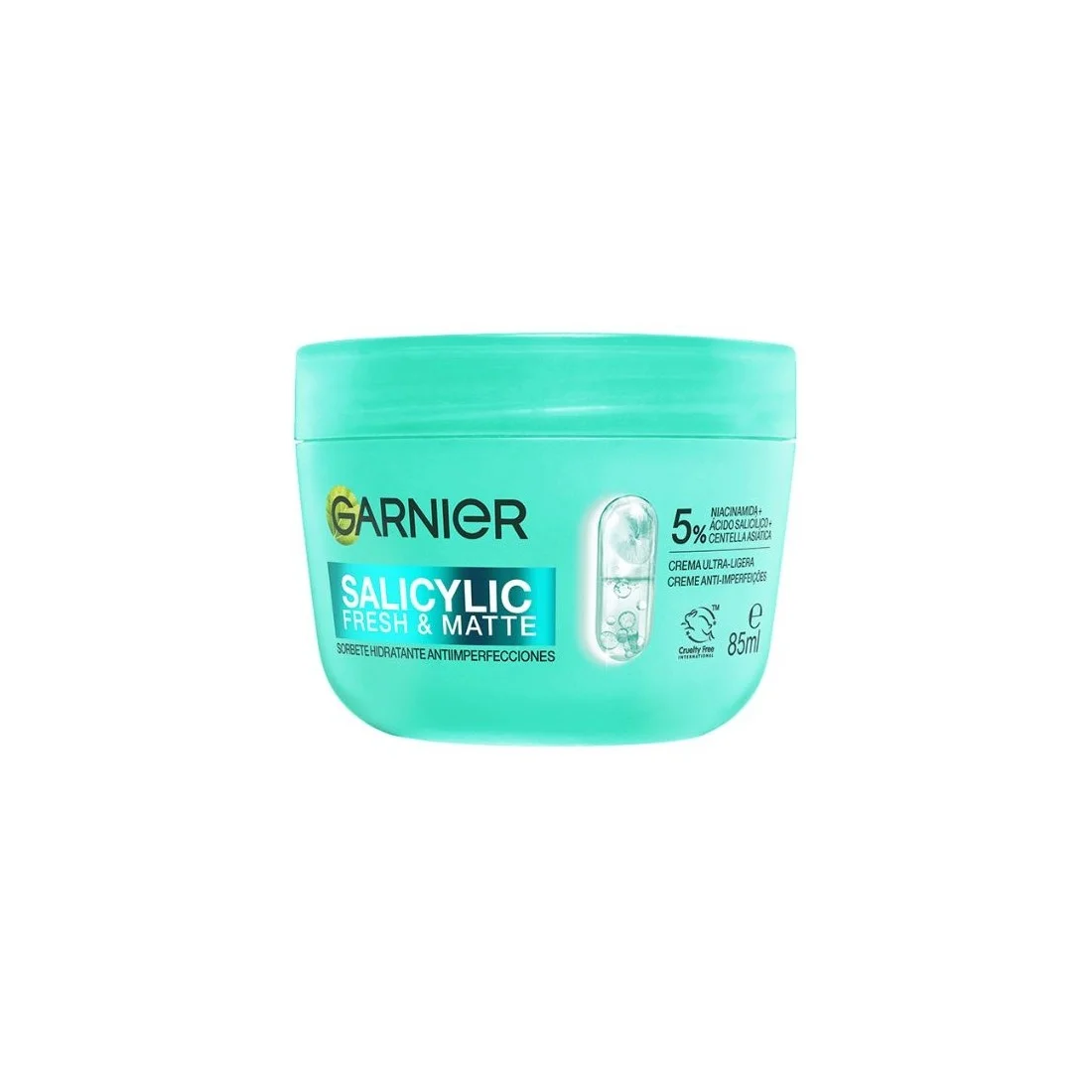 Garnier Salicylic Fresh y Matte Sorbete Hidratante Antiimperfecciones 85ml Garnier Salicylic Fresh y Matte Sorbete Hidratante Garnier Salicylic Fresh y Matte Sorbete Hidratante Antiimperfecciones 85ml