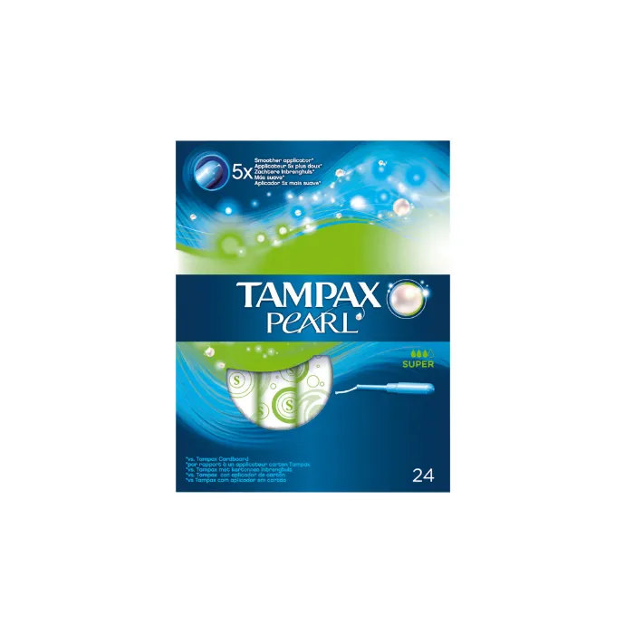 Tampax Pearl Súper 24 Unità