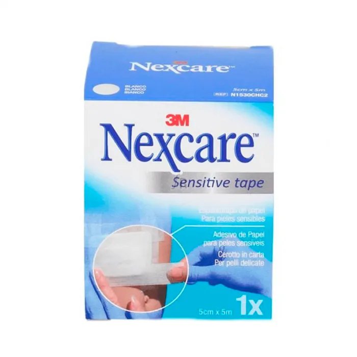 Nexcare Nastro di Carta 3m Bianco 5mx5cm