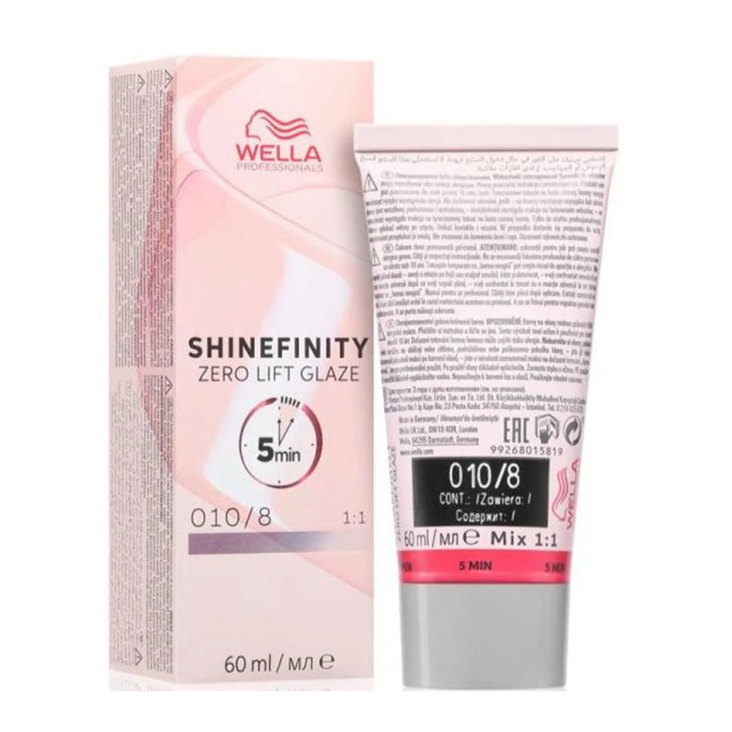 Wella Shinefinity Zero Lift Glaze Tinte 0108 60ml 1un Wella Shinefinity Zero Lift Glaze Tinte 0108 60ml 1un Wella Shinefinity Zero Lift Glaze Tinte 0108 60ml 1un