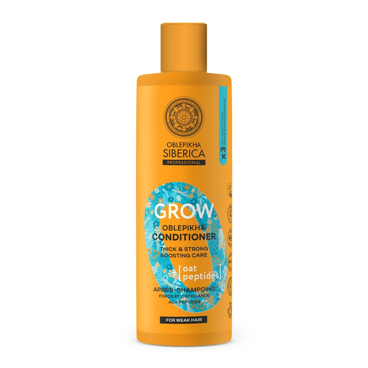 Natura Siberica Oblepikha Grow Peptides Acondicionador Cabello Debil 400ml Natura Siberica Oblepikha Grow Peptides Acondicionador Natura Siberica Oblepikha Grow Peptides Acondicionador Cabello Debil 400ml