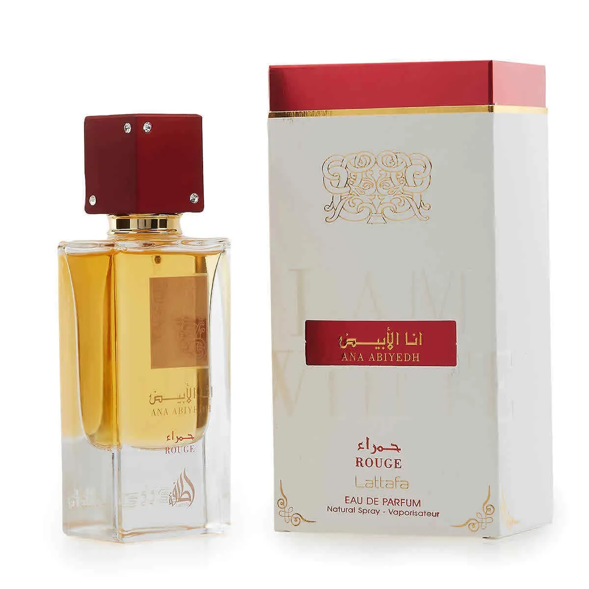 LATTAFA ANA ABIYEDH ROUGE EDP Spray 60ml - Profumo Unisex lattafa LATTAFA ANA ABIYEDH ROUGE EDP Spray 60ml - Profumo Unisex