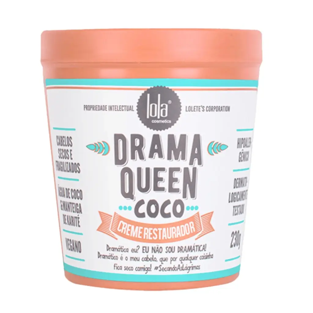 Lola Cosmetics Drama Queen Coco Mascarilla Restauradora 230g