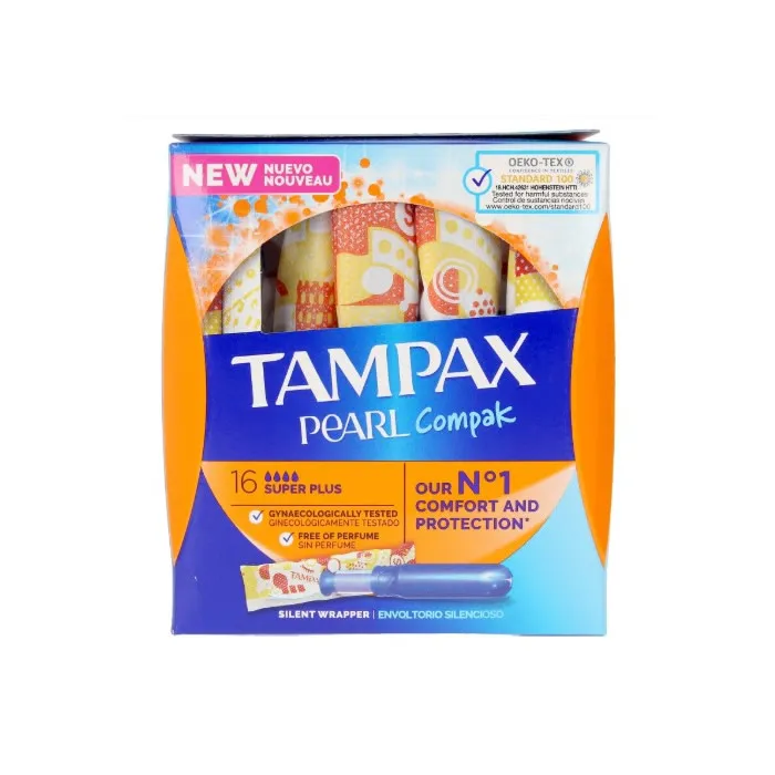 Tampax Pearl Super Plus Buffer 18 - Assorbenza Extra