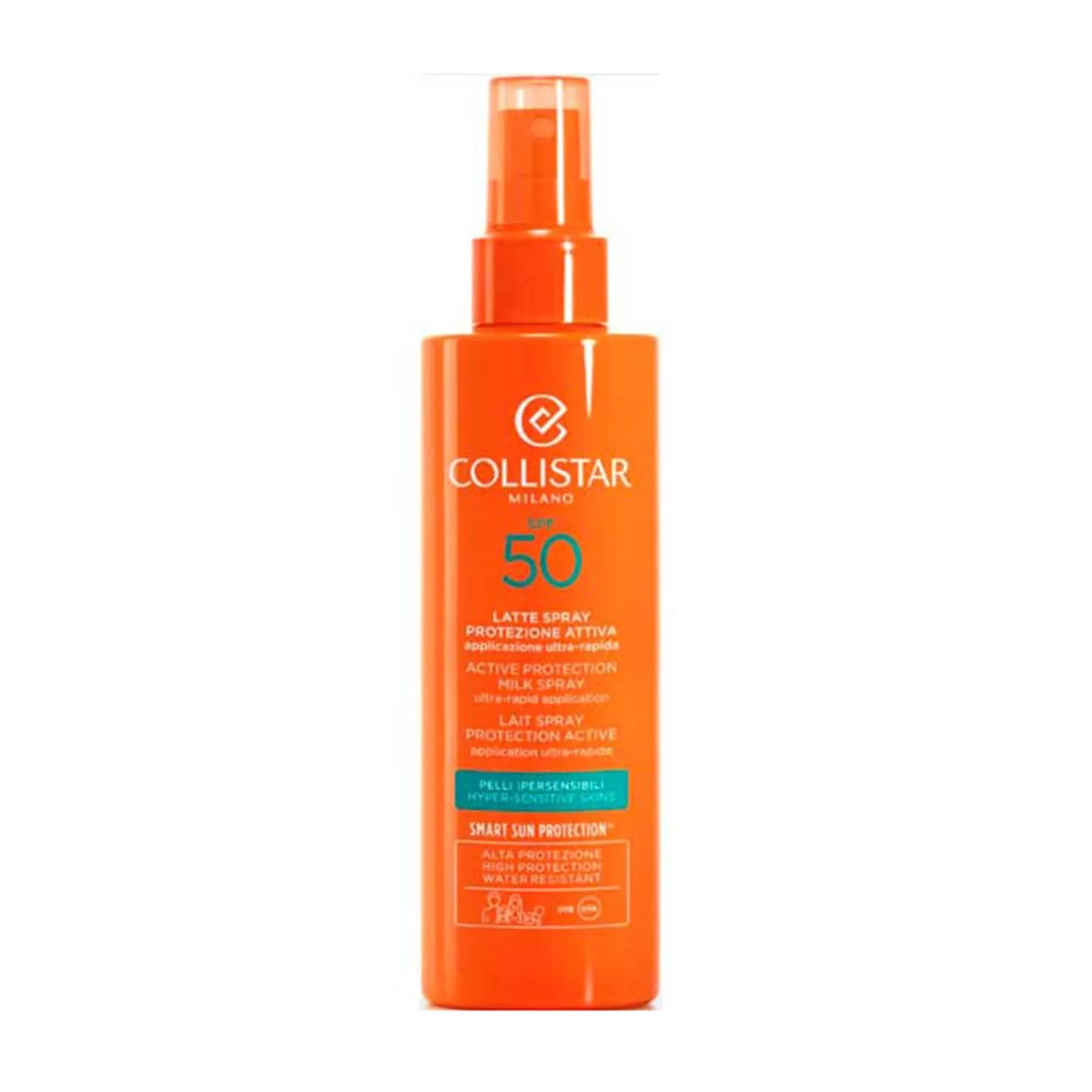 Collistar Spray Solar Leche Protección Activa Spf50 200ml Collistar Spray Solar Leche Protección Activa Spf50 200ml Collistar Spray Solar Leche Protección Activa Spf50 200ml