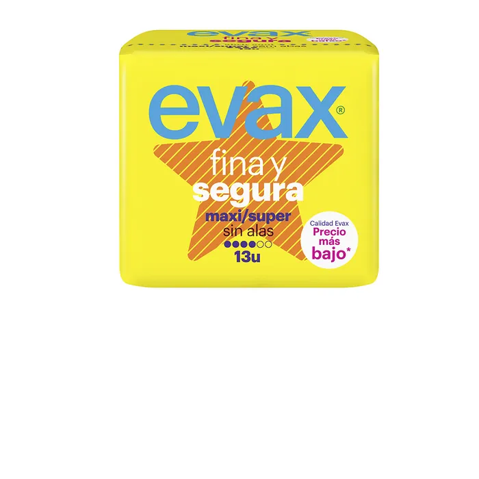 Evax Fine and Safe Maxi 13UND Compresses
