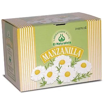 El Natural Manzanilla 20 Bolsitas Infusion - Tisana Detox