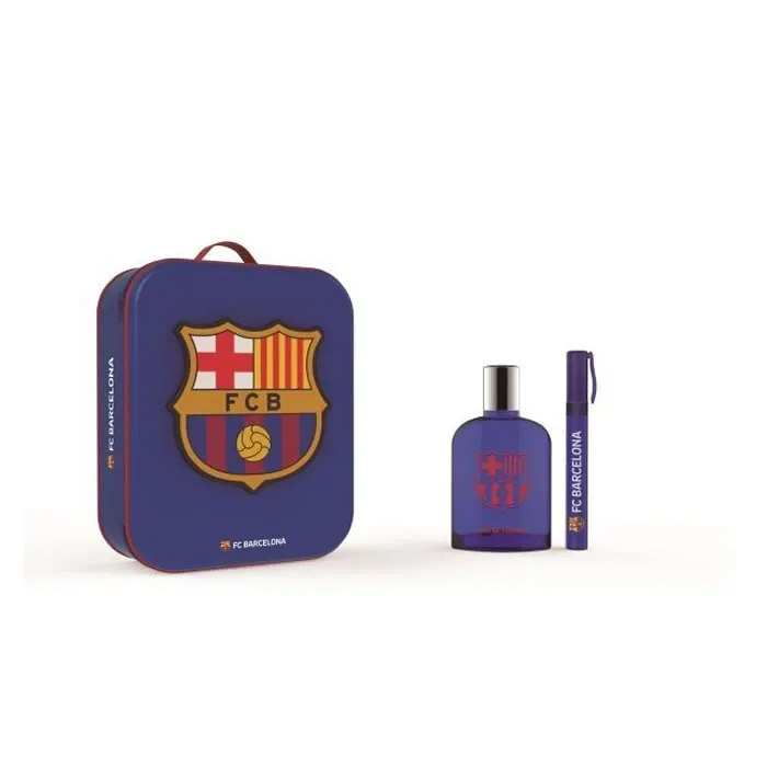 FC Barcelona Eau De Toilette Spray 100ml Set 3 Parti
