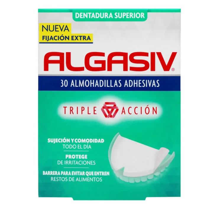 Algasiv Denture Fixative Seals 30 Uppers - Fissaggio Protesi