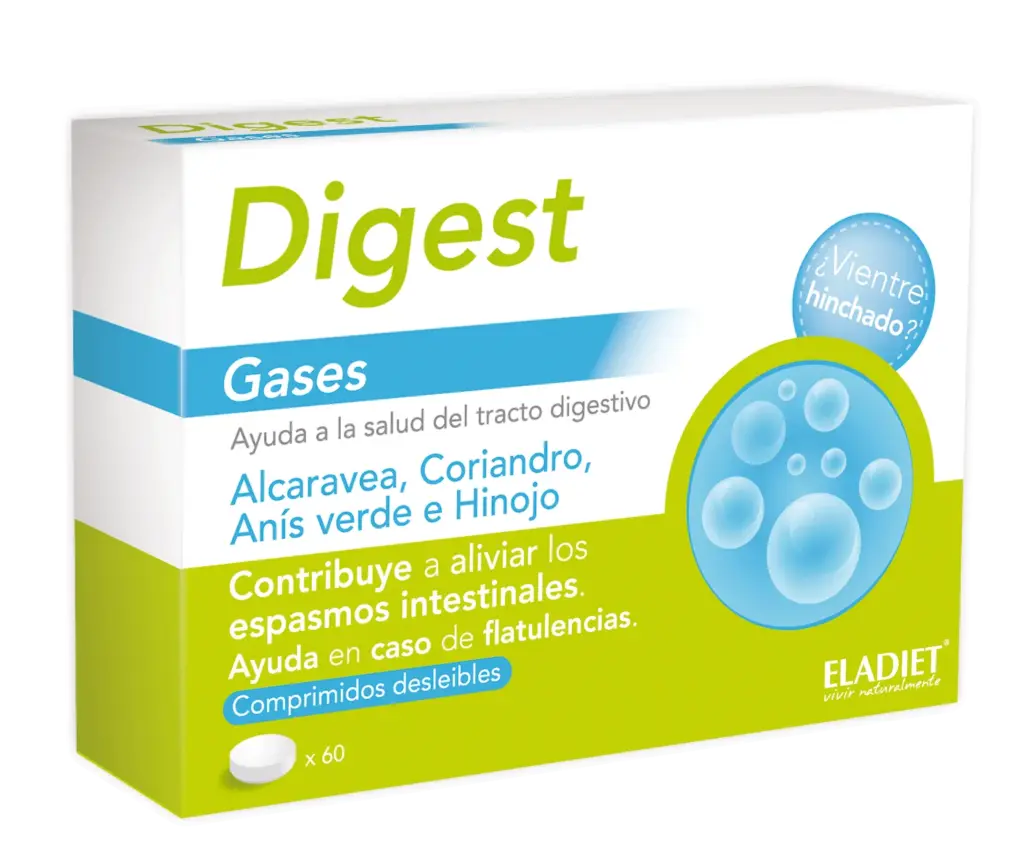 Eladiet Bigest Digest Gases 60 Comp