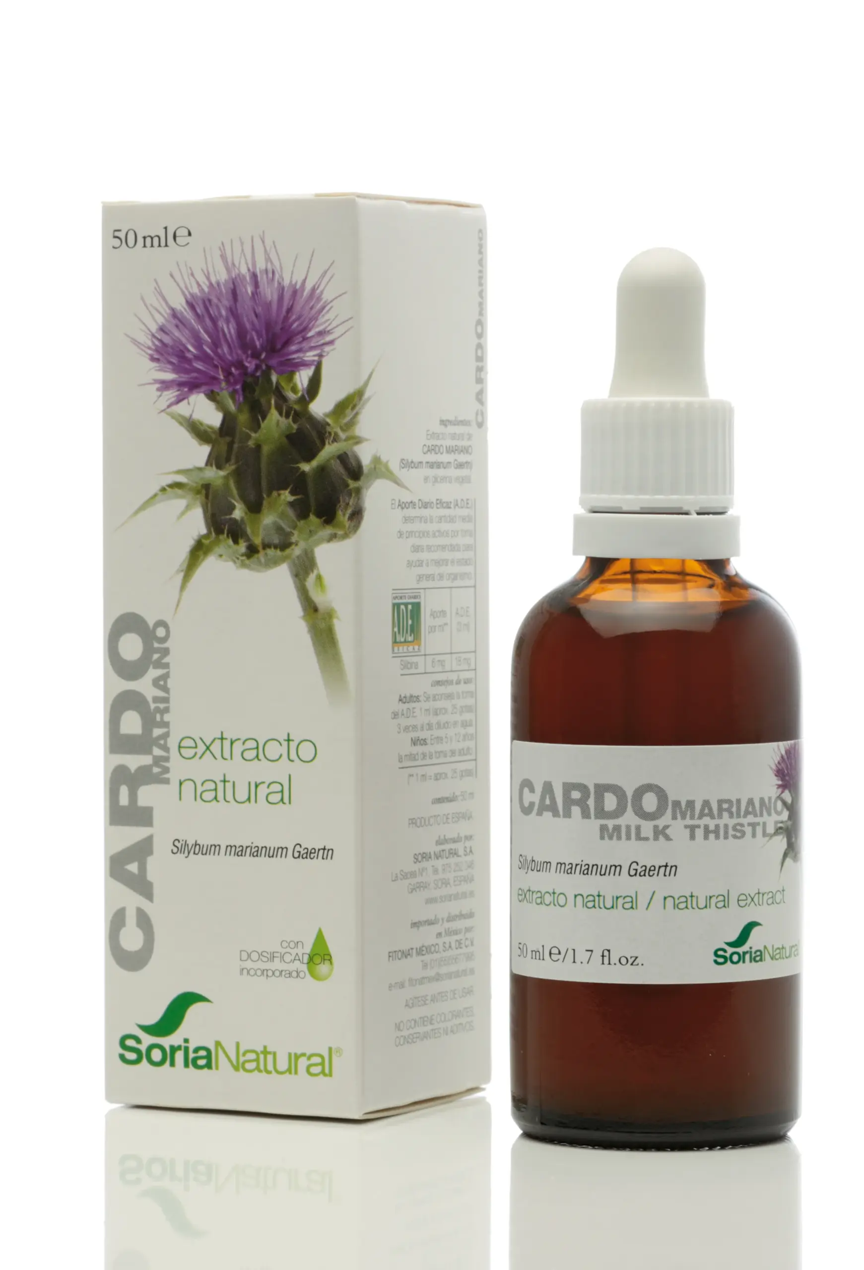 Soria Extracto Cardo Mariano Shampoo 50ml - Cura del Cuoio Capelluto shampoo cardo mariano Soria Extracto Cardo Mariano Shampoo 50ml - Cura del Cuoio Capelluto