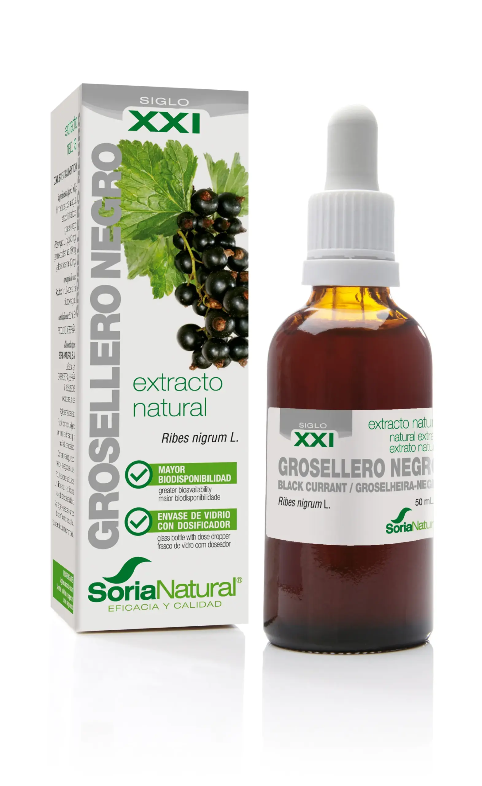 Soria Extracto Grosellero Negro S Xxi 50ml Soria Extracto Grosellero Negro S Xxi 50ml Soria Extracto Grosellero Negro S Xxi 50ml