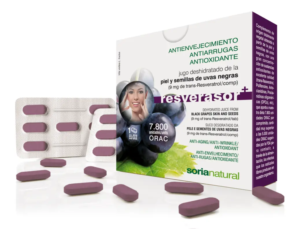 Soria Resverasor Plus 134 mg - Integratore di Resveratrolo per