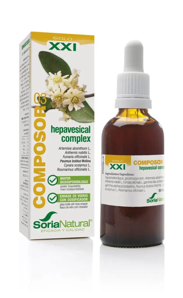 Soria Composor 3 Hepavesical Complex S Xxi 50ml - Trattamento Viso