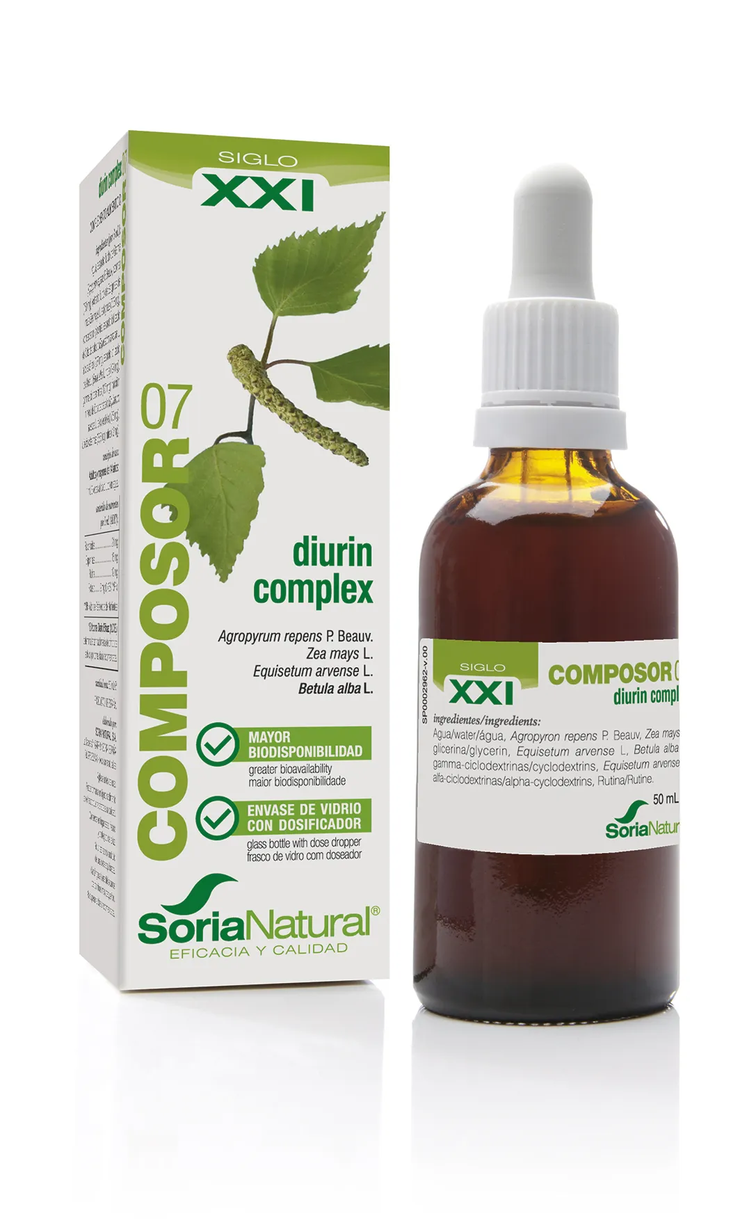 Soria Composor 07 Diurin Complex S Xxi 50ml - Soria Soria Composor 07 Diurin Complex S Xxi 50ml Soria Composor 07 Diurin Complex S Xxi 50ml - Soria