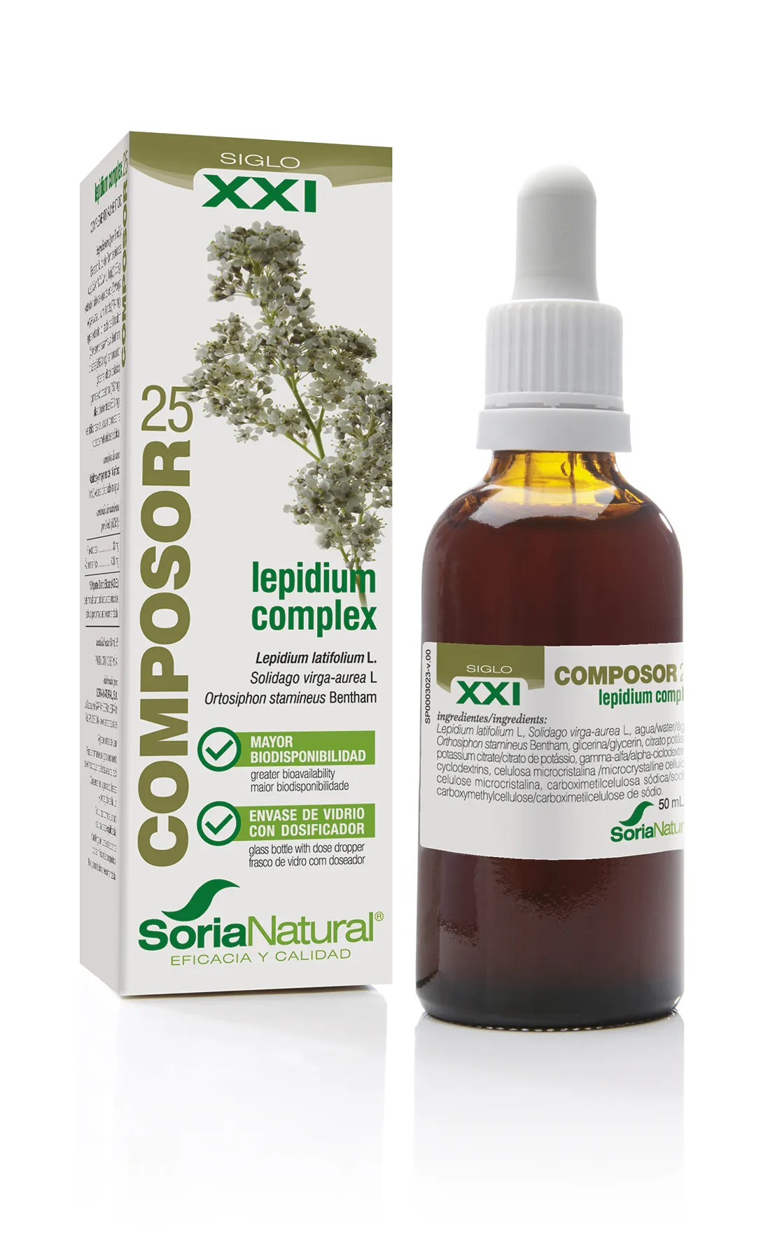 Soria Composor 25 Lepidiums Xxi 50ml - Trucco Professionale Soria Composor 25 Lepidiums Xxi 50ml Soria Composor 25 Lepidiums Xxi 50ml - Trucco Professionale