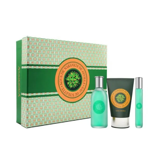 Aire De Sevilla Agua De Naranjos Eau De Toilette 125ml - Set 3 Parti
