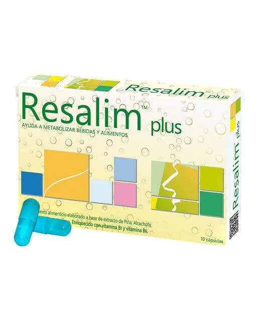 Phergal Cápsulas Ayuda Al Metabolismo Resalim Plus