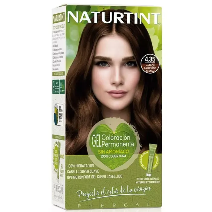 Naturtint Colorazione Senza Ammoniaca 4.35 170ml - Tinta Professionale