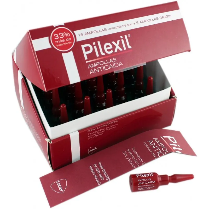 Lacer Pilexil 15 Ampollas