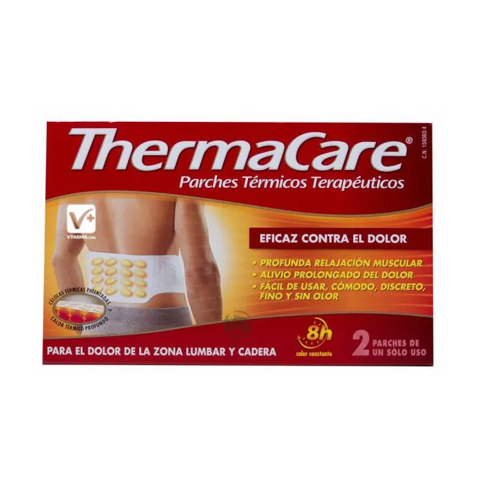 Thermacare Fasce Autoriscaldanti Schiena e Lumbari 2 Unità