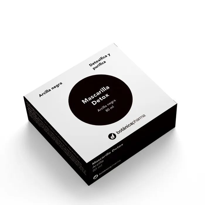 Botanicapharma Maschera disintossicante di argilla nera 80ml