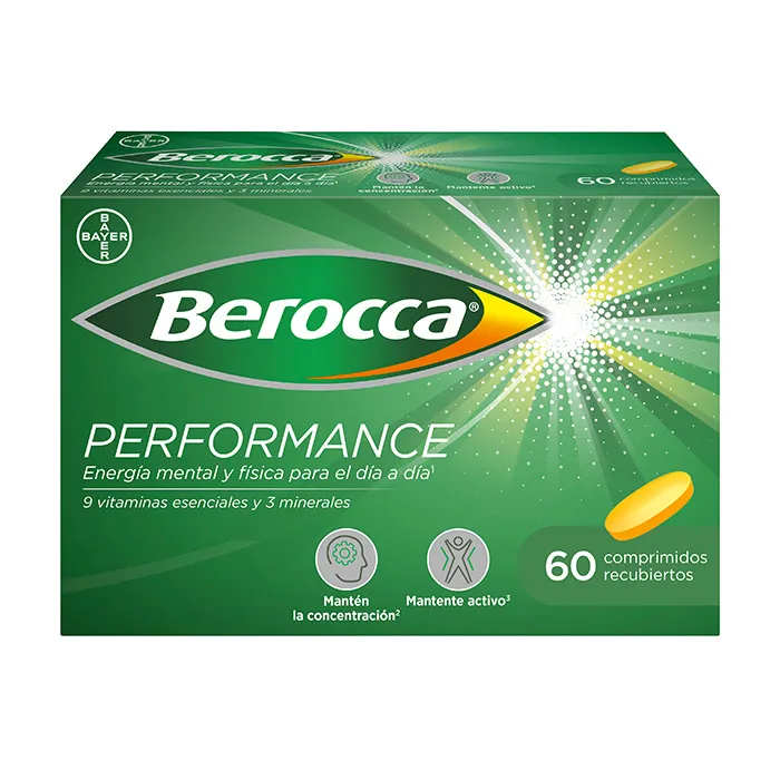 Berocca Performance 60 Compresse - Energia e Vitalità