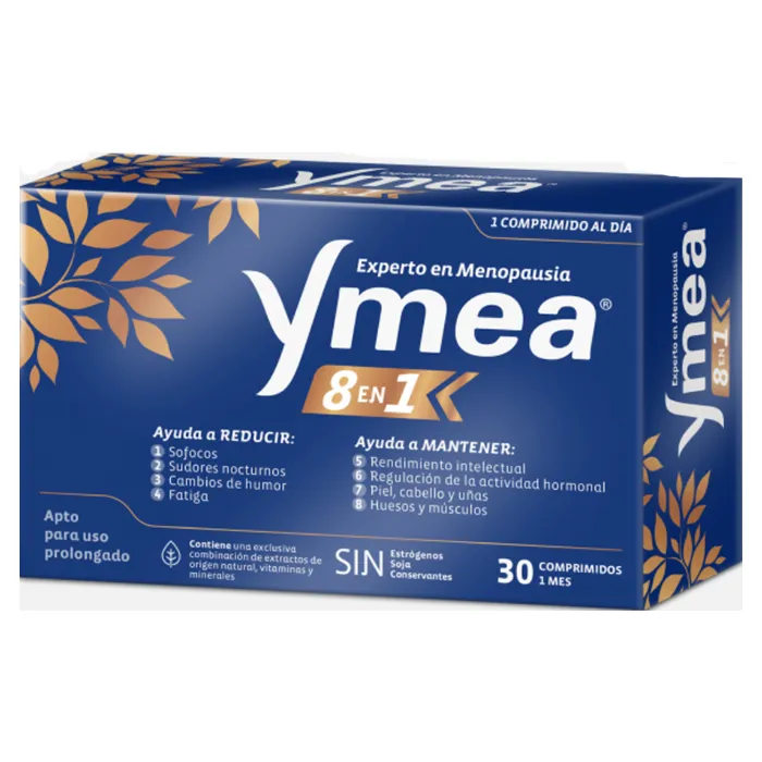 Ymea Menopause 8 in 1 30 Compresse - Integratore per la menopausa