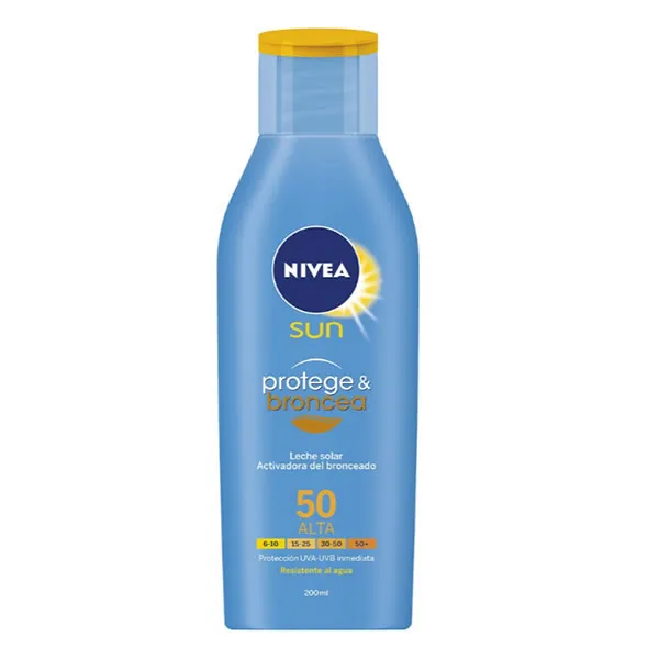 Nive Sun Latte Solare Protect And Bronze Spf50 200ml