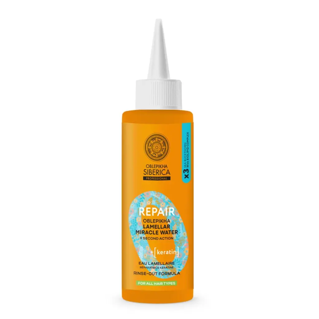 Natura Siberica Oblepikha Repair Keratin Lamellar Miracle Water 200ml