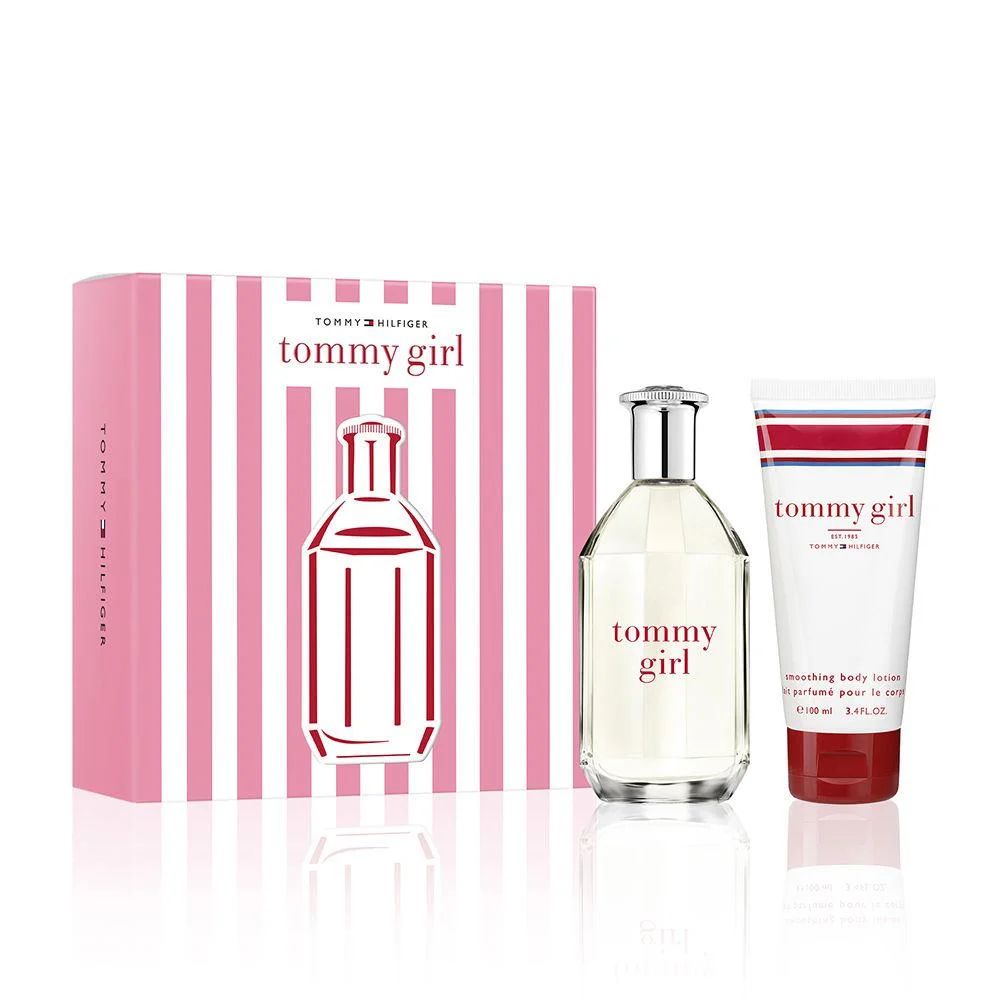 Tommy Hilfiger Tommy Girl Eau De Toilette Spray 100ml Set 2 Parti