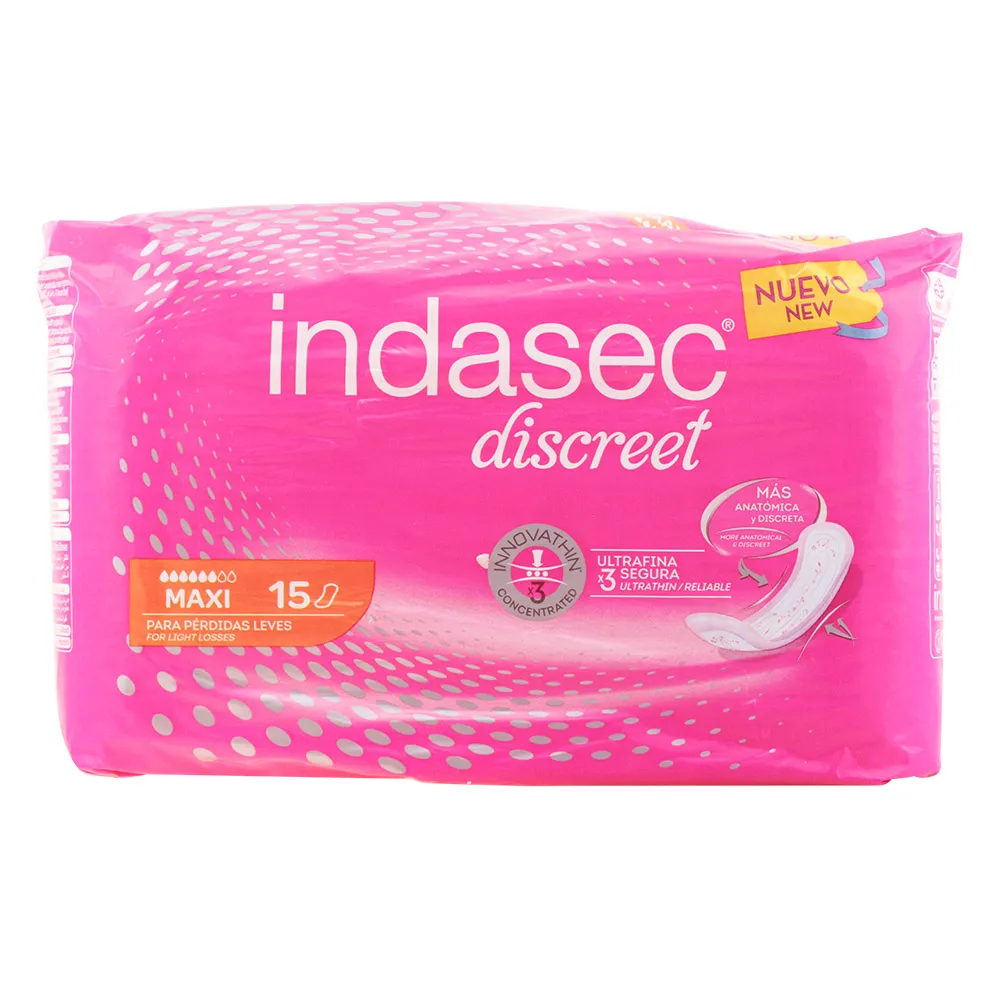 Indasec Maxi Incontinenza Pastiglie 15 Unità
