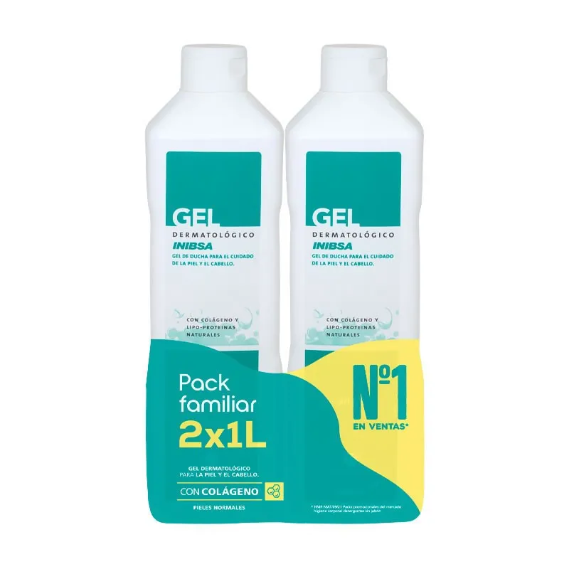 Inibsa Gel Dermatológico 2x1000ml