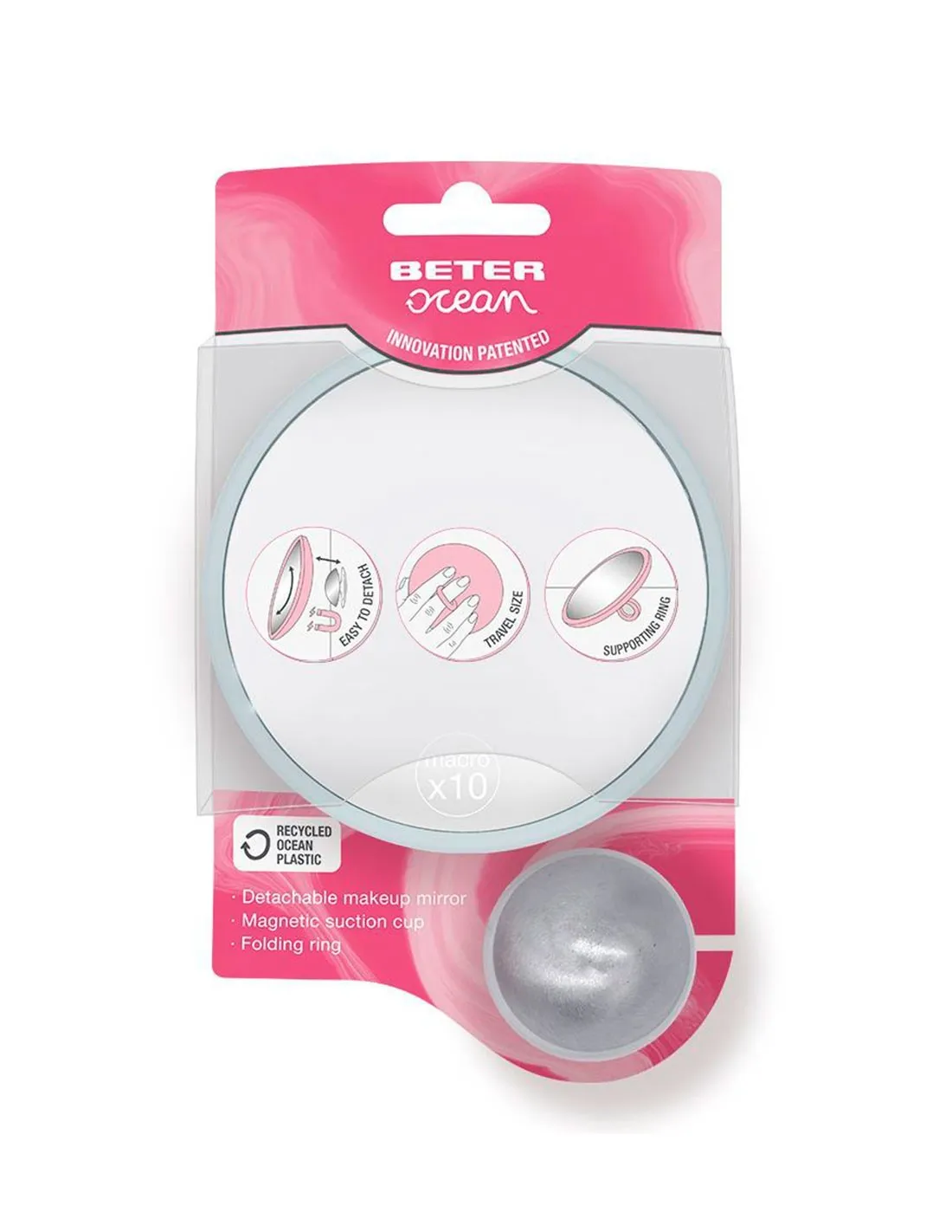 Beter Espejo Ocean Extraíble Con Ventosa Magnética X10 1 U Beter Espejo Ocean Extraíble Con Ventosa Magnética X10 1 U Beter Espejo Ocean Extraíble Con Ventosa Magnética X10 1 U