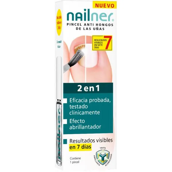 Spazzola Nailner contro i funghi delle unghie