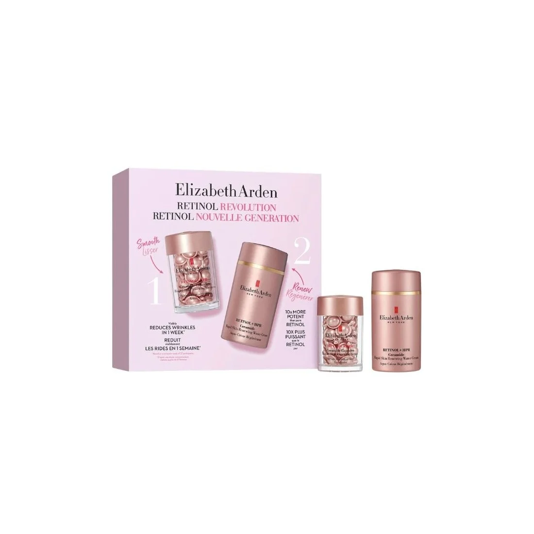 Elizabeth Arden Arden Retinol Hpr Ceram Water Cr50 Set26 Elizabeth Arden Arden Retinol Hpr Ceram Water Cr50 Set26 Elizabeth Arden Arden Retinol Hpr Ceram Water Cr50 Set26