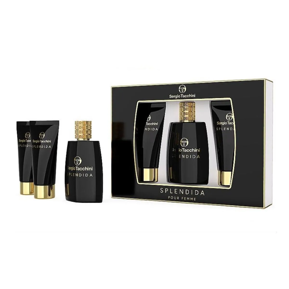 Sergio Tacchini Splendida Pour Femme Eau De Parfum 100ml Locion Corporal Perfumada 100ml Gel De Baó 100ml Sergio Tacchini Splendida Pour Femme Eau De Parfum 100ml Sergio Tacchini Splendida Pour Femme Eau De Parfum 100ml Locion Corporal Perfumada 100ml Gel De Baó 100ml