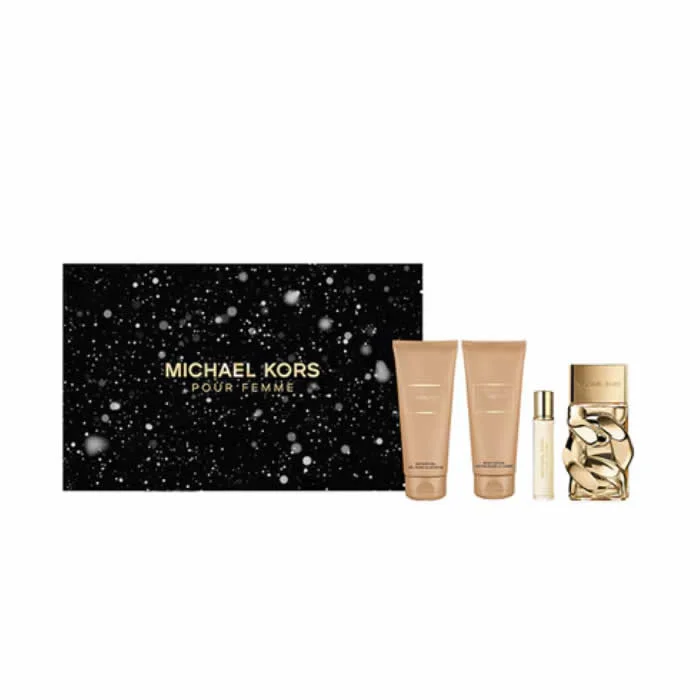 Michael Kors Pour Femme Eau De Parfum Spray 100ml Set 4 Parti