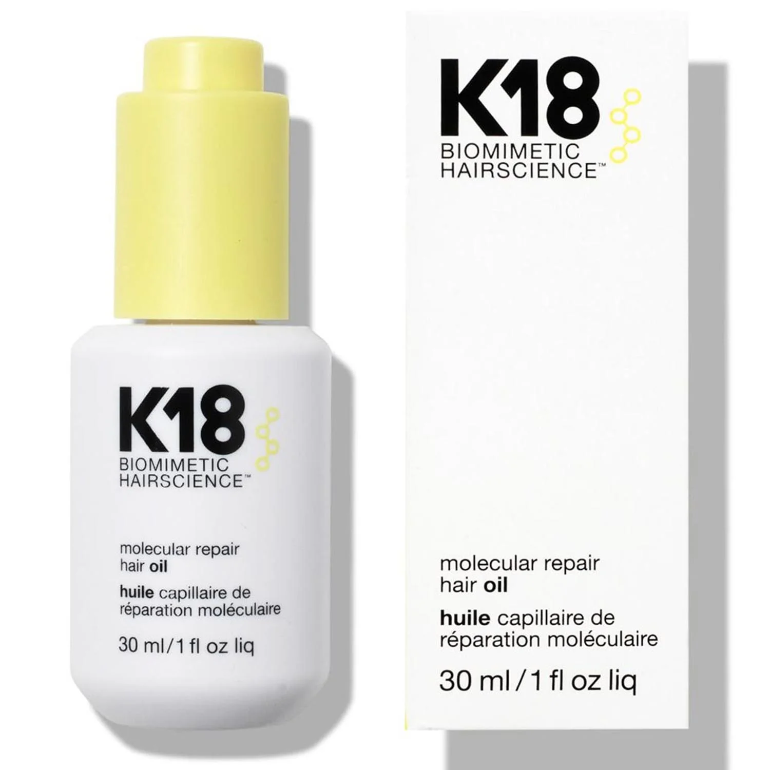 K18 Molecular Repair Aceite Capilar 30ml K18 Molecular Repair Aceite Capilar 30ml K18 Molecular Repair Aceite Capilar 30ml