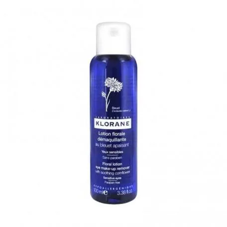 Klorane Loción Floral Desmaquillante Al Aciano Calmante 100ml