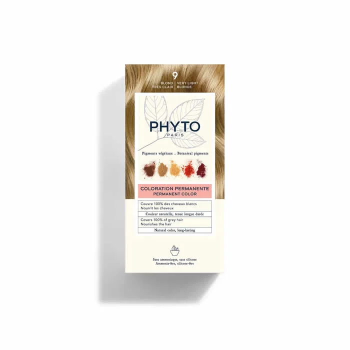 Phyto Hair Colour By Phytocolor 9 Very Light Blonde 180g