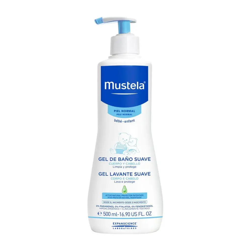 Mustela Gel Dermolimpiador Dosificador 500ml