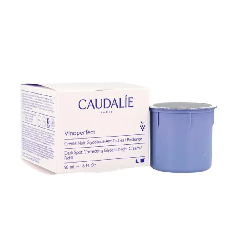 Caudalie Vinoperfect Crema Notte Glicolica Anti-Macchie Ricarica 50ml