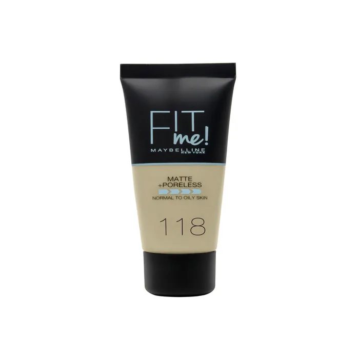 Maybelline Fit Me Matte + Poreless Foundation 118 Nude 30ml