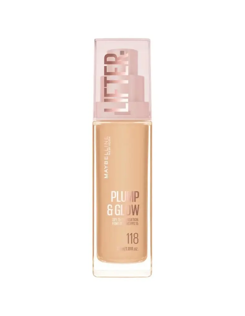 Maybelline Lifter Plump y Glow Base 118 30ml