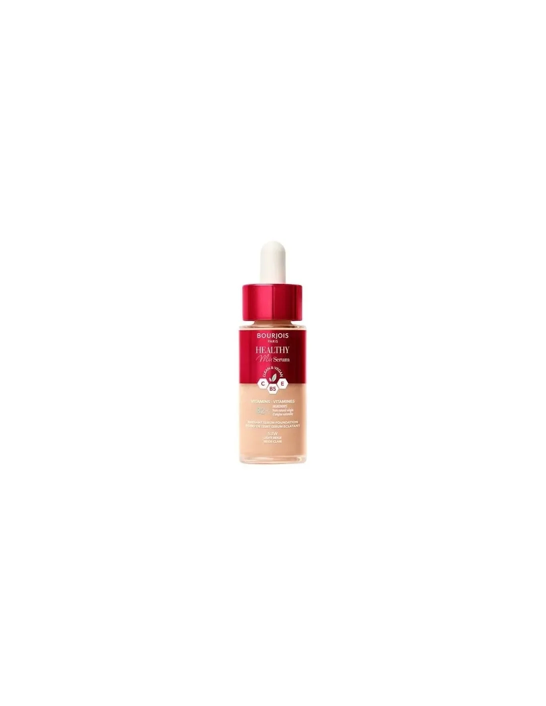 Bourjois Healthy Mix Serum Foundation Base De Maquillaje 53w-Light Beige 30ml Bourjois Healthy Mix Serum Foundation Base De Maquillaje Bourjois Healthy Mix Serum Foundation Base De Maquillaje 53w-Light Beige 30ml